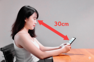 Mỏi Mắt Do Điện Thoại