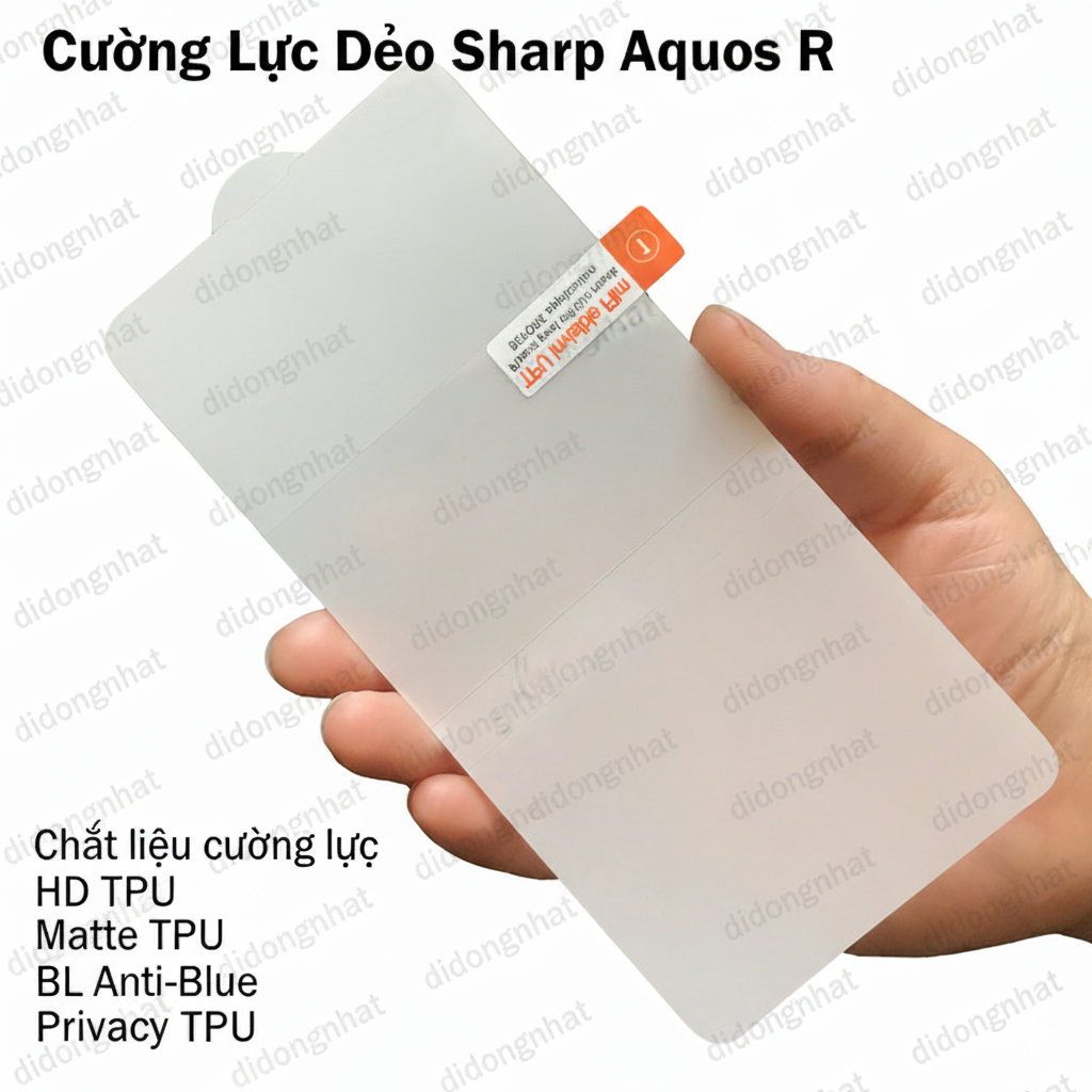 cường lực Sharp R8 Pro